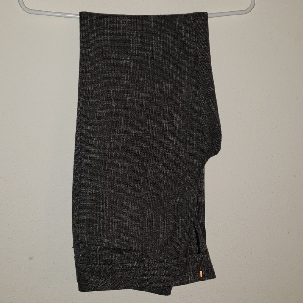 New York & Company Black pattern dress pants